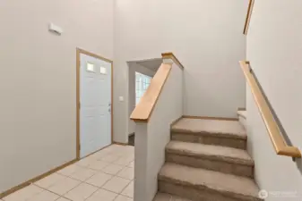Entry and stairs leading to 2nd floor