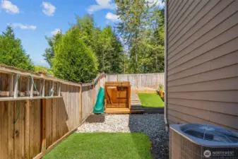 Summer fun never ends with your very own backyard play area—endless adventures just steps from your door.