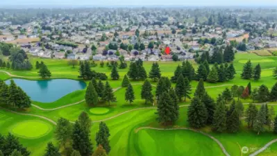 Located on the 5th fairway of Northshore golf (golf course rendering to show what it will look like when renovation complete)