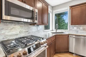 New appliances throughout the home