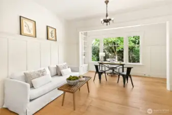 Den | Gathering room. Has own entrance off front porch. Would make a great home office with client entrance if needed.