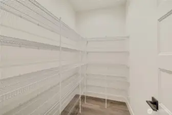 Pantry, Prior Build of this Floorplan, Finishes will vary from Photos