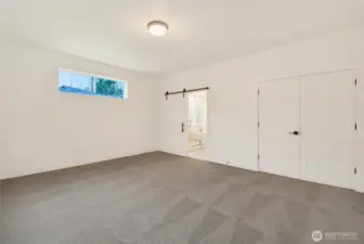 Primary Bedroom, Prior Build of this Floorplan, Finishes will vary from Photos