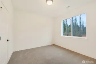 Second Bedroom, Prior Build of this Floorplan, Finishes will vary from Photos