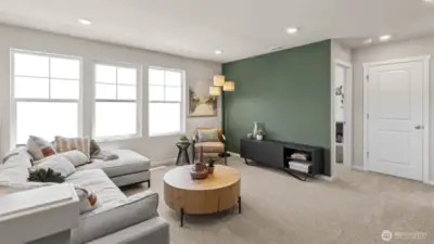 Natural lighting throughout the home. Pictures are for representational purposes only, colors and features may vary.