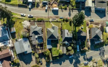 Privacy fence in large backyard