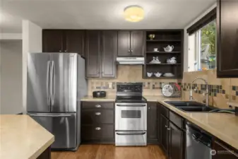 Lowest Level unit - 1BR, 1 Bath - kitchen