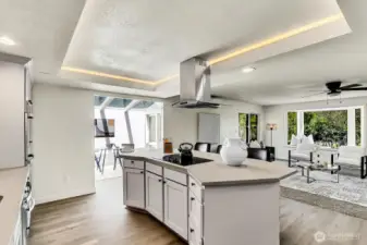 Open concept living