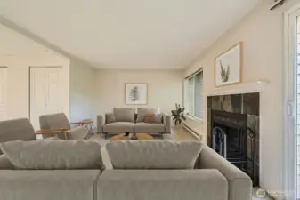 Living Room-Virtually Staged