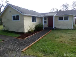 Updated cottage home has all the necessities.