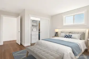 Main floor guest room _ Virtually Staged