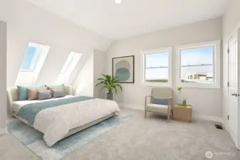 Guest Room - Virtually Staged