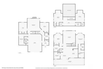 The complete floor plan