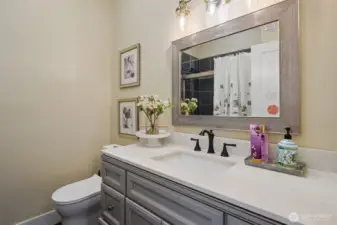 Full Bath on Upper Level