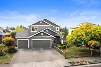 Fenced Front Yard