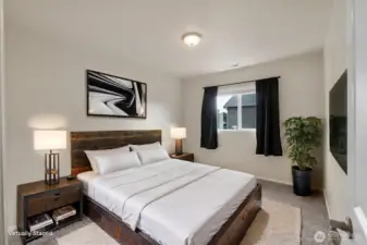 Bedroom 4 virtually staged