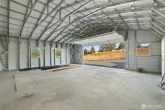 View from inside corner.