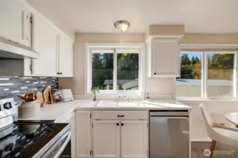 Tons of natural light!