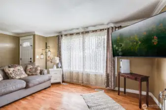 Big windows let in a lot of natural light