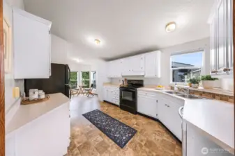 Back to the kitchen, let's head outside!