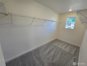 Primary Walk in Closet