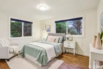 Second main floor bedroom, nice and spacious!