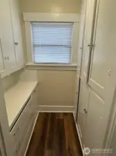 Butler Pantry off Kitchen