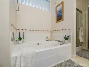 Feeling stressed? Take a relaxing soak in the tub and let the burden of the world melt away.