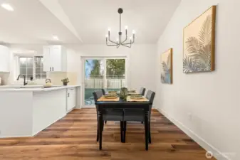 Notice there is even storage on this side of the kitchen!