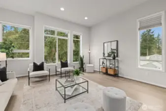 Living room (staged)