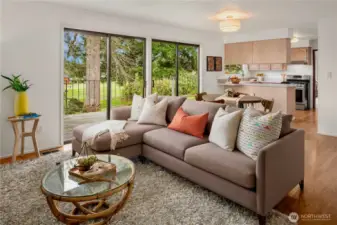 2nd living room on the main level, a plethora of options and space.