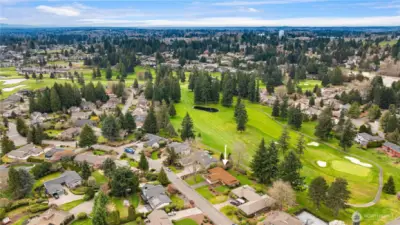 Meridian Valley Country Club, established in 1967, and we're told that this residence was the 4th house in the community.