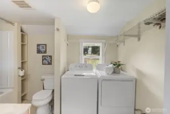 Laundry area