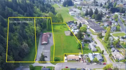 502 E Plum St   6.21 Acres, 3 parcels