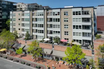 Complex looking north (from Main St)