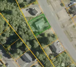 City greenbelt borders property.