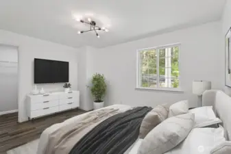 Virtually staged to show an example of how the space could be used.