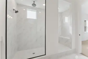 Primary Bathroom with Walk-in Shower
