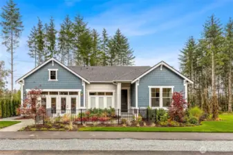 Photos are of the Darius Model Home on Lot 2