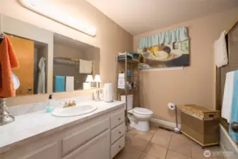 Main floor guest bath...