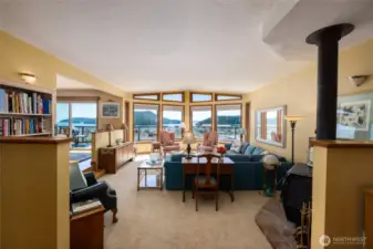 The view as you walk in...