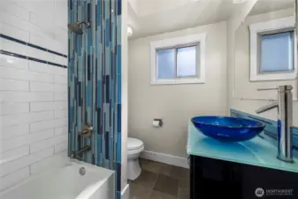 Guest bathroom main floor.