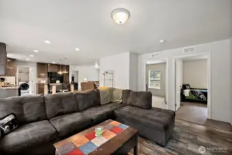 Connect to secondary bedrooms on opposite side of home from primary bedroom.