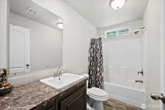 Secondary bathroom.