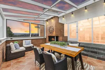 Sunroom at Sunset