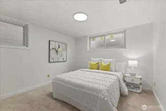 One of Two Dowstairs Bedrooms