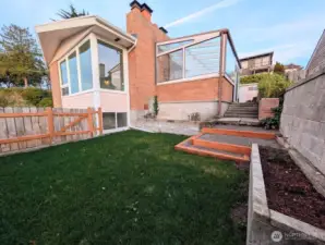 Looking at Home from the Front Yard