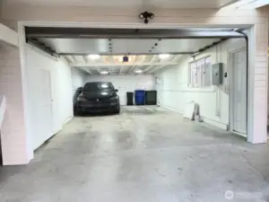 Large, 690 s.f.  2+ Garage