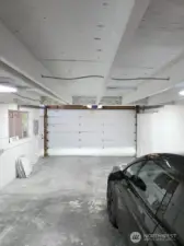 Another View of Garage and automatic door