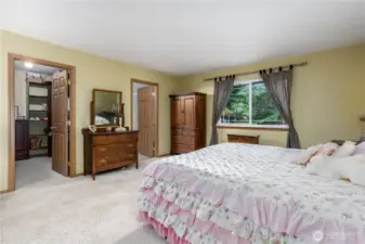 Spacious primary bdr